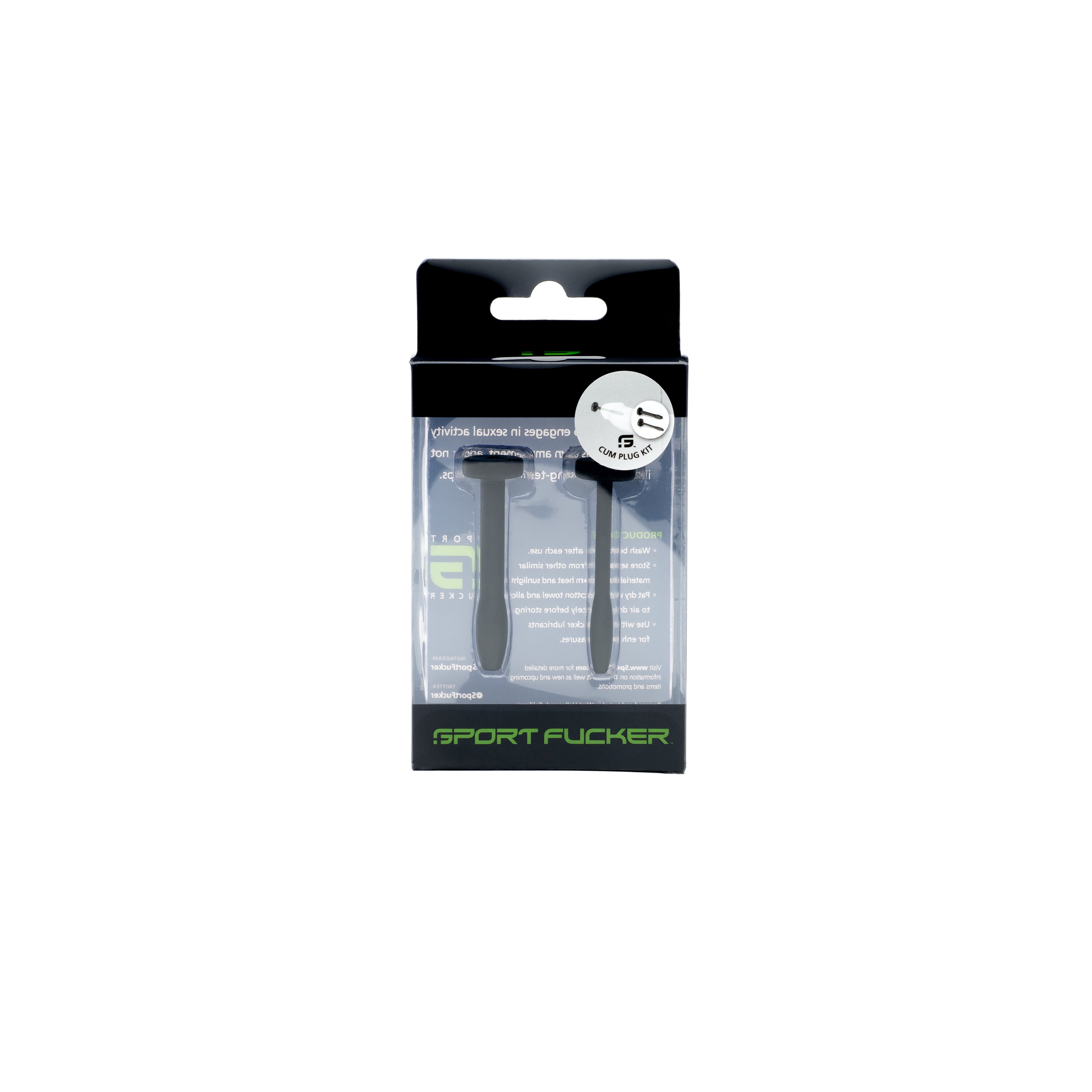 Cum Plug Kit Black