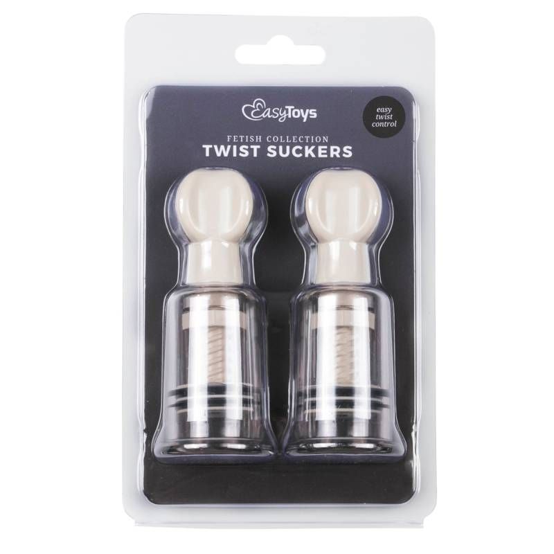 Nipple and Clit Suckers Small 2 Pc