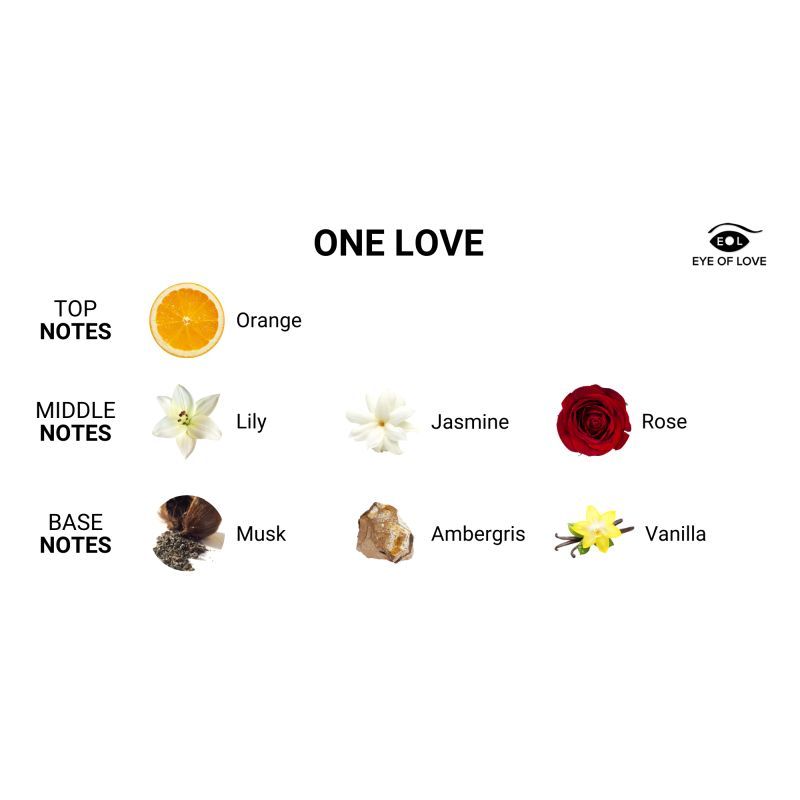 Pheromone Body Spray One Love Attract Him 50ml
