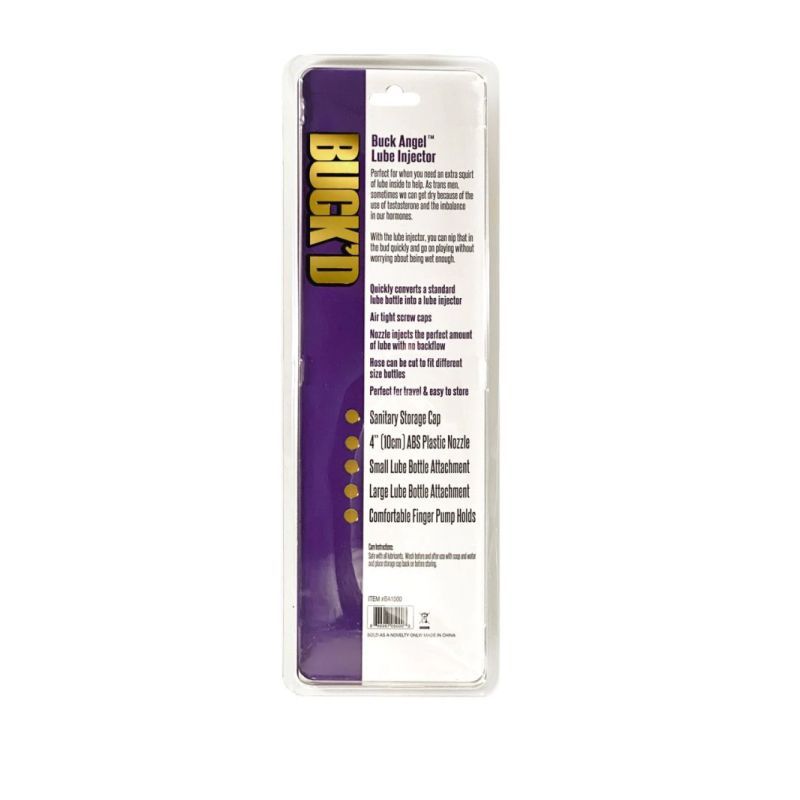 Spout Silicone Lube Injector