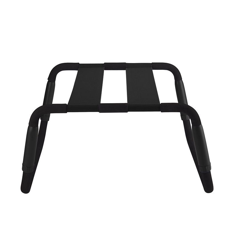 Sex Chair Adjustable Height Black PU Seat