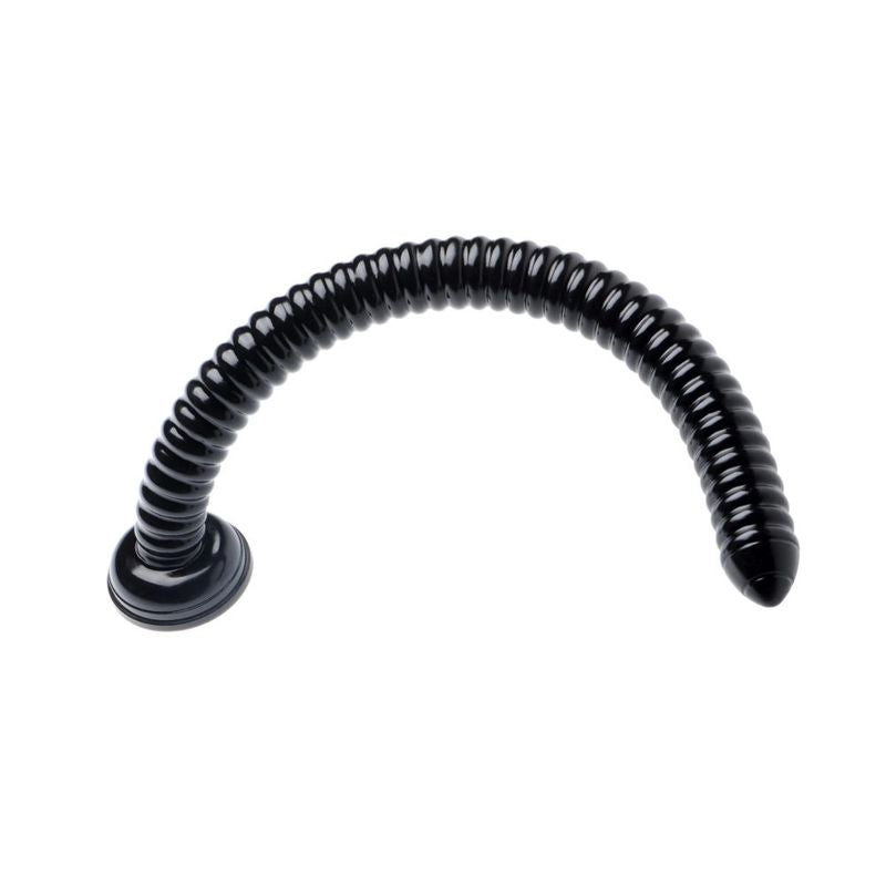 Hosed 19in Ribbed Anal Snake
