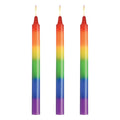 Pride Candles Rainbow Drip Candle 3 Pc
