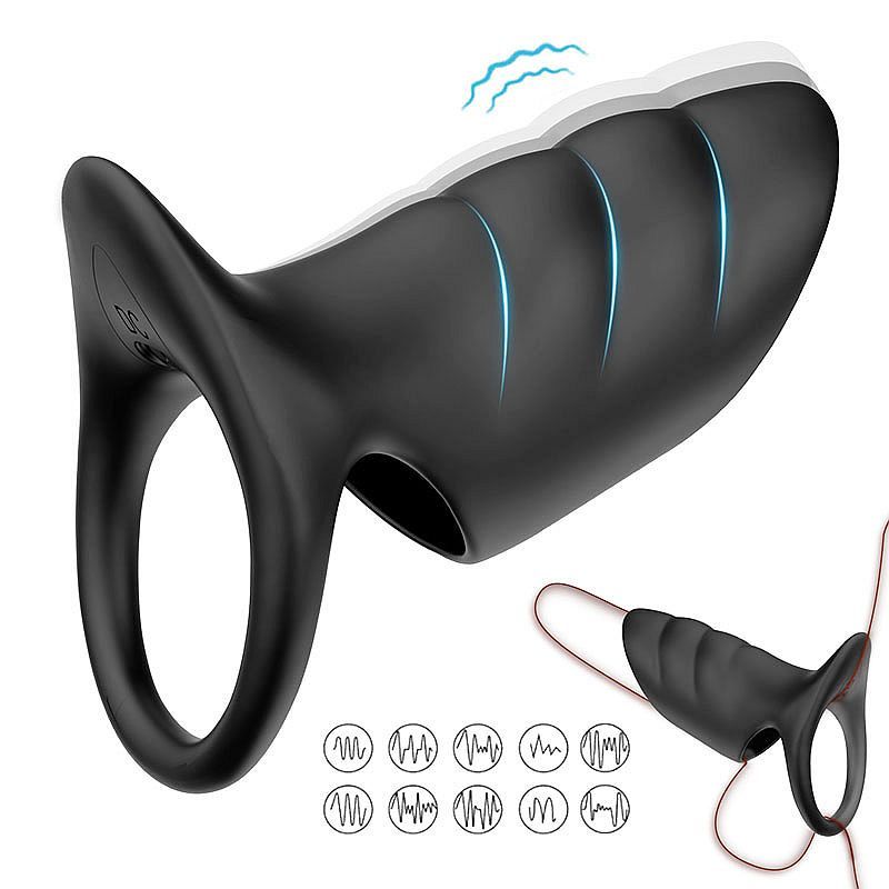 Surge Vibrating Penis Sleeve Cock Ring