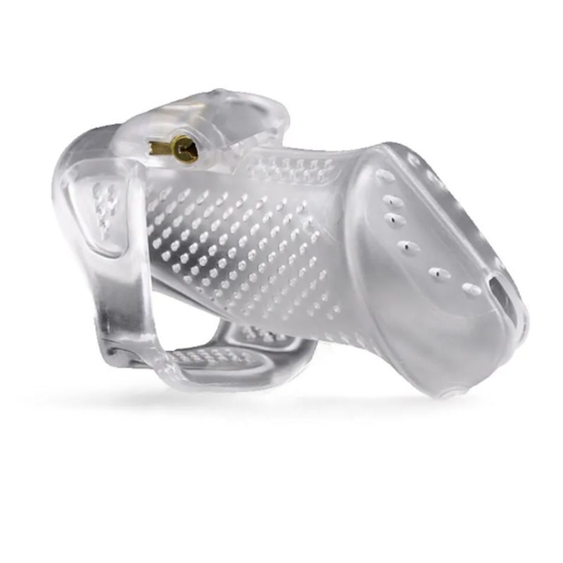 Brutus Airmesh Chastity Cage Clear