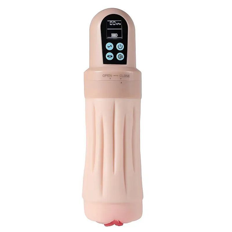 Suctroker Dual Density Vibrating Sucking Vaginal Masturbator V3