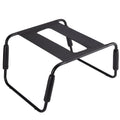Sex Chair Adjustable Height Black TPU Seat